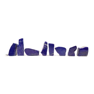 Lapis Lazuli - Forme libre n°05 ( Lot de 8 pièces ) 