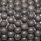 Pierre de Lave - Bracelets Boules (Lot de 5 pièces)