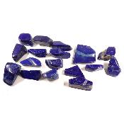Lapis Lazuli - Forme libre n°11 (mini) ( Lot de 17 pièces ) 