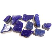 Lapis Lazuli - Forme libre n°13 (mini) ( Lot de 10 pièces ) 