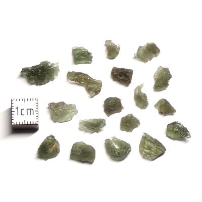 Moldavite - pierre brute mini n°09