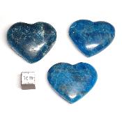 Apatite Bleue - Petit Coeur