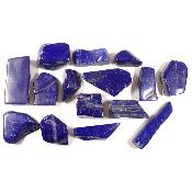 Lapis Lazuli - Forme libre n°12 (mini) ( Lot de 15 pièces ) 
