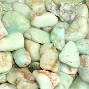 Chrysoprase - pierre roulée