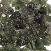 Moldavite - pierre brute moyen