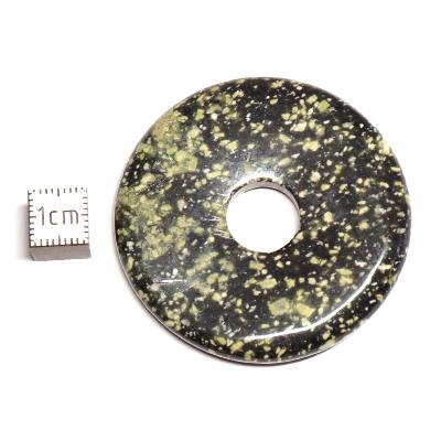 Porphyre Vert - Donut 5 cm Ø  (Lot de 5 pièces) 