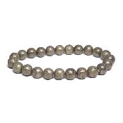Pyrite - Bracelets Boules (Lot de 5 pièces)