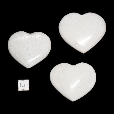 Pierre de Lune Blanche - Petit Coeur