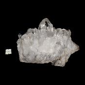 Cristal de roche - Amas n° 01 (Lot de 3 pièces)