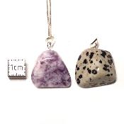 Mixte de Pendentif pierre roulée (Lot de 200 pièces) 