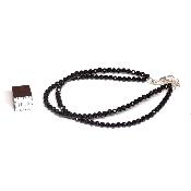 Spinelle noir - Bracelet facetté (Lot de 1 pièce)
