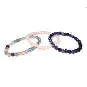 Verseau - Mixte Bracelet Boule 6 mm