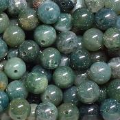 Agate Mousse - perles