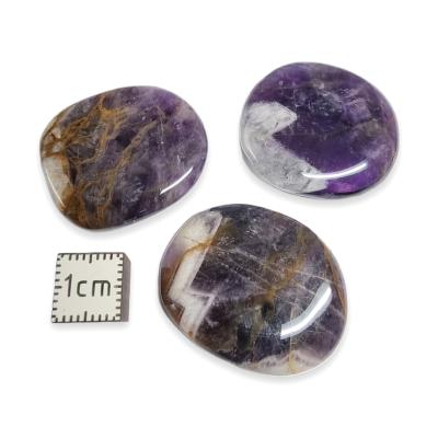 Améthyste de France (Puy de Dôme) - mini pierre plate