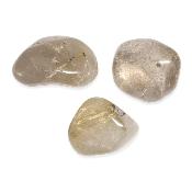 Cristal Rutile - pierre roulée Qualité E (Lot de 150 grammes)