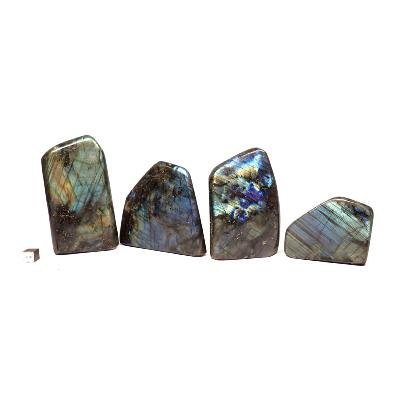 Labradorite "E" - Forme libre n°09 ( Lot de 4 pièces )