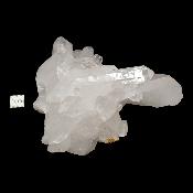 Cristal de roche - Amas n° 05 (Lot de 4 pièces)