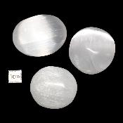 Sélénite - galet petite taille (Lot de 10 pièces)