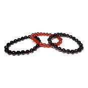 Scorpion - Mixte Bracelet Boule 6 mm