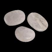 Calcite blanche - pierres plates de Madagascar