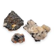 Barytite Cerusite - pierre brute (Lot de 5 pièces)  