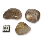 Cristal Rutile - pierre roulée Qualité A (Lot de 150 grammes)