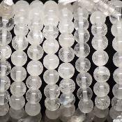 Cristal de Roche - Bracelets Tibétain Boules (Lot de 5 pièces)