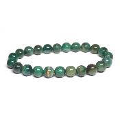 Fuchsite - Bracelets Boules (Lot de 5 pièces)