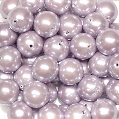 Hematite Aimantée Violette - Fil de perles 6 mm (Lot de 50 perles)