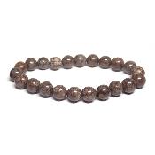 Jaspe grain de Café - Bracelets Boules (Lot de 5 pièces)