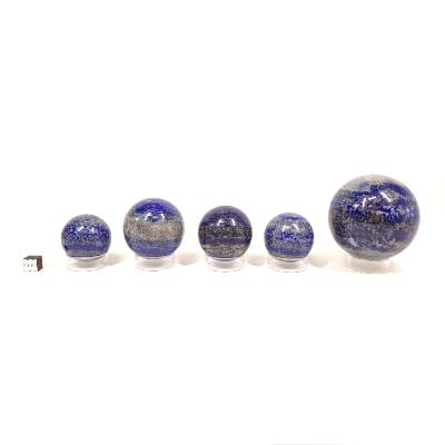 Lapis Lazuli - Sphère n°05 ( Lot de 5 pièces ) 