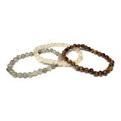 Gémeaux - Mixte Bracelet boule 6 mm
