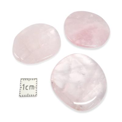 Quartz Rose - pierre plate