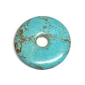 Turquénite - Donut 5 cm Ø  (Lot de 5 pièces) 