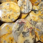 Agate Crazy lace - mini pierre plate