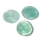 Fluorine Verte - mini pierre plate