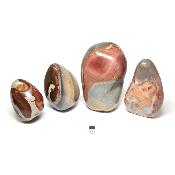 Jaspe Polychrome - Forme libre n°02 ( Lot de 4 pièces )