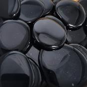 Obsidienne Larme d'Apache - mini pierre plate 