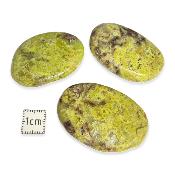 Opale Verte - pierres plates de Madagascar