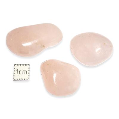Quartz Rose - pierre roulée grande taille (Lot de 500 grammes)