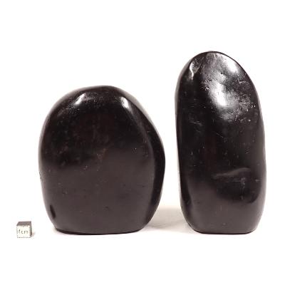 Tourmaline noire - Forme libre n°05 (Lot de 2 pièces)