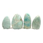 Amazonite - Forme libre n°06 ( Lot de 4 pièces )