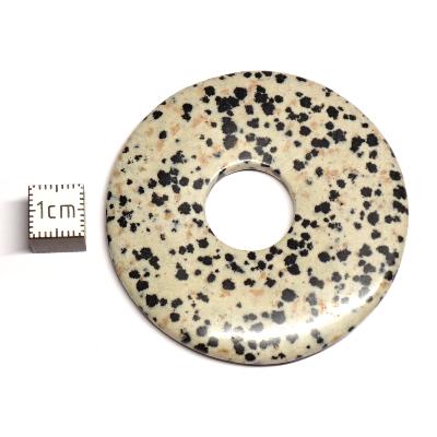 Jaspe Dalmatien - Donut 5 cm Ø  (Lot de 5 pièces) 