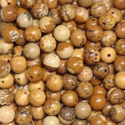 Jaspe Paysage - perles