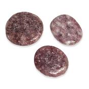 Lepidolite - mini pierre plate 