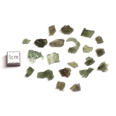 Moldavite - pierre brute mini n°08