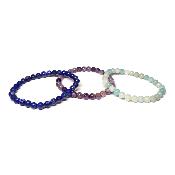 Vierge - Mixte Bracelet Boule 6 mm