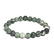 Agate Arbre Matte - Bracelets Boules (Lot de 5 pièces)