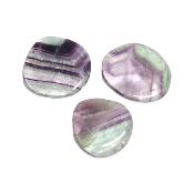 Fluorine Multicolore - mini pierres plates