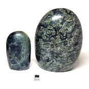 Jaspe Kimbaba - Forme libre n°15 ( Lot de 2 pièces )